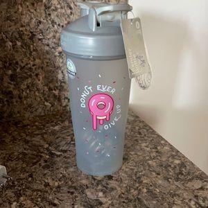 Donut Ever Give Up Blender Bottle